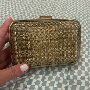 Gold clutch